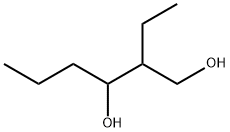 2-Ethyl-1,3-hexanediol Structural