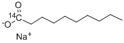 DECANOIC ACID-CARBOXY-14C SODIUM Structural