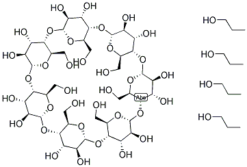 Hydroxypropyl-beta-cyclodextrin  Structural Picture