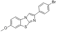 2-(4-BROMOPHENYL)-7-METHOXYIMIDAZO[2,1-B]BENZOTHIAZOLE