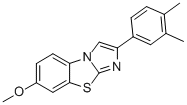 2-(3,4-DIMETHYLPHENYL)-7-METHOXYIMIDAZO[2,1-B]BENZOTHIAZOLE