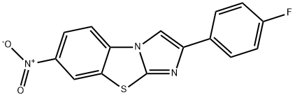 2-(4-FLUOROPHENYL)-7-NITROIMIDAZO[2,1-B]BENZOTHIAZOLE