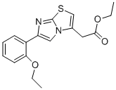 6-(2-ETHOXYPHENYL)IMIDAZO[2,1-B]THIAZOLE-3-ACETIC ACID ETHYL ESTER