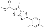 6-(2,4-DIMETHYLPHENYL)-3-METHYLIMIDAZO[2,1-B]THIAZOLE-2-CARBOXYLIC ACID ETHYL ESTER