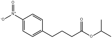 isopropyl 4-(4-nitrophenyl)butyrate Structural