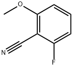 2-Fluoro-6-methoxybenzonitrile Structural