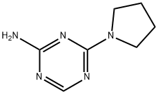 4-(1-PYRROLIDINYL)-1,3,5-TRIAZIN-2-AMINE