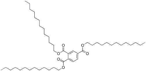 tri(tridecyl) benzene-1,2,4-tricarboxylate  Structural