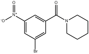 (3-Bromo-5-nitrophenyl)(piperidin-1-yl)methanone