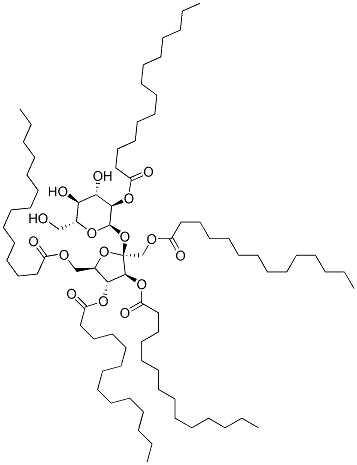 sucrose pentamyristate Structural