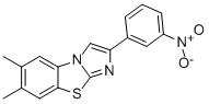 6,7-DIMETHYL-2-(3-NITROPHENYL)IMIDAZO[2,1-B]BENZOTHIAZOLE