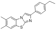 6,7-DIMETHYL-2-(4-ETHYLPHENYL)IMIDAZO[2,1-B]BENZOTHIAZOLE