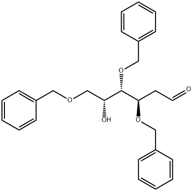 3,4,6-TRI-O-BENZYL-2-DEOXY-D-GALACTOPYRANOSE Structural