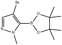 4-BroMo-1-Methyl-5-(4,4,5,5-tetraMethyl-1,3,2-dioxaborolan-2-yl)-1H-pyrazole