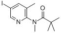 N-(5-IODO-3-METHYLPYRIDIN-2-YL)-N-METHYL-2,2-DIMETHYLPROPANAMIDE Structural