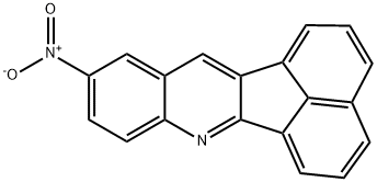 10-NITROACENAPHTHO(1,2-B)QUINOLINE Structural