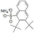 ammonium bis(tert-butyl)naphthalenesulphonate Structural