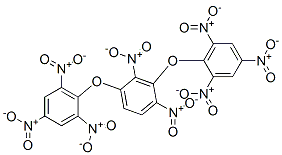 dinitro-1,3-bis(2,4,6-trinitrophenoxy)benzene  Structural