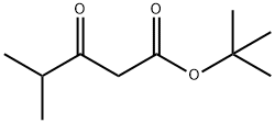 TERT-BUTYL 4-METHYL-3-OXOPENTANOATE Structural