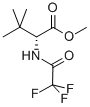 D-VALINE, 3-METHYL-N-(2,2,2-TRIFLUOROACETYL)-, METHYL ESTER Structural