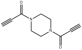 Piperazine, 1,4-dipropioloyl- (7CI) Structural