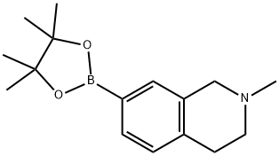 1,2,3,4-TETRAHYDRO-2-METHYL-7-(4,4,5,5-TETRAMETHYL-1,3,2-DIOXABOROLAN-2-YL)-ISOQUINOLINE