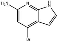 1H-Pyrrolo[2,3-b]pyridin-6-aMine, 4-broMo-