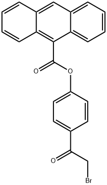 4-(9-ANTHROYLOXY)PHENACYL BROMIDE Structural