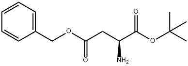 H-ASP(OBZL)-OTBU HCL Structural