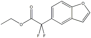 Benzofuran-5-yl-difluoroacetic acid ethyl ester Structural