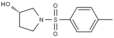 S-1-(p-Tosyl)-3-pyrrolidinol Structural