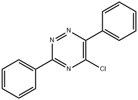 5-CHLORO-3,6-DIPHENYL-1,2,4-TRIAZINE Structural