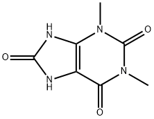 1,3-Dimethyluric acid Structural