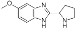 5-METHOXY-2-(PYRROLIDIN-2-YL)-1H-BENZO[D]IMIDAZOLE Structural