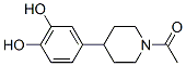 Piperidine, 1-acetyl-4-[4,5-dihydroxyphenyl]- Structural