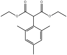 DIETHYL 2,4,6-TRIMETHYLPHENYL MALONATE Structural