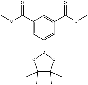 3,5-Bis(methoxycarbonyl)phenylboronic acid pinacol ester Structural