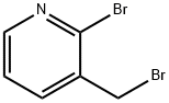 2-Bromo-3-(bromomethyl)pyridine Structural