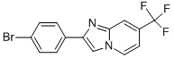 2-(4-Bromo-phenyl)-7-trifluoromethyl-imidazo[1,2-a]pyridine