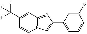 2-(3-Bromo-phenyl)-7-trifluoromethyl-imidazo[1,2-a]pyridine