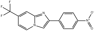 2-(4-Nitro-phenyl)-7-trifluoromethyl-imidazo[1,2-a]pyridine