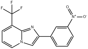 2-(3-Nitro-phenyl)-8-trifluoromethyl-imidazo[1,2-a]pyridine