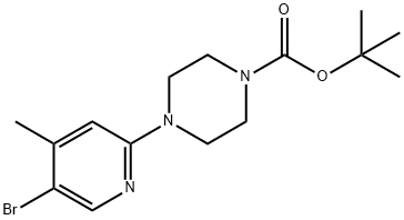 5-Bromo-2-(4-Boc-piperazin-1-yl)-4-methylpyridine