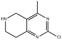 2-CHLORO-4-METHYL-5,6,7,8-TETRAHYDROPYRIDO[4,3-D]PYRIMIDINE