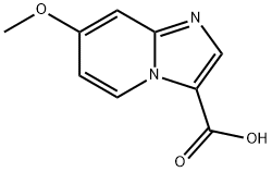 IMidazo[1,2-a]pyridine-3-carboxylic acid, 7-Methoxy- Structural
