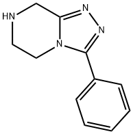 3-PHENYL-5,6,7,8-TETRAHYDRO[1,2,4]TRIAZOLO[4,3-A]PYRAZINE HYDROCHLORIDE Structural