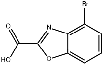 4-BROMOBENZO[D]OXAZOLE-2-CARBOXYLIC ACID Structural