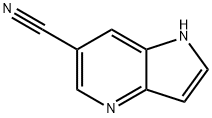 1H-PYRROLO[3,2-B]PYRIDINE-6-CARBONITRILE Structural