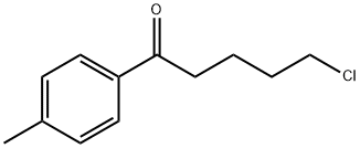 5-CHLORO-1-(4-METHYLPHENYL)-1-OXOPENTANE Structural