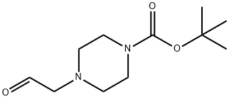 4-(2-OXO-ETHYL)-PIPERAZINE-1-CARBOXYLIC ACID TERT-BUTYL ESTER Structural